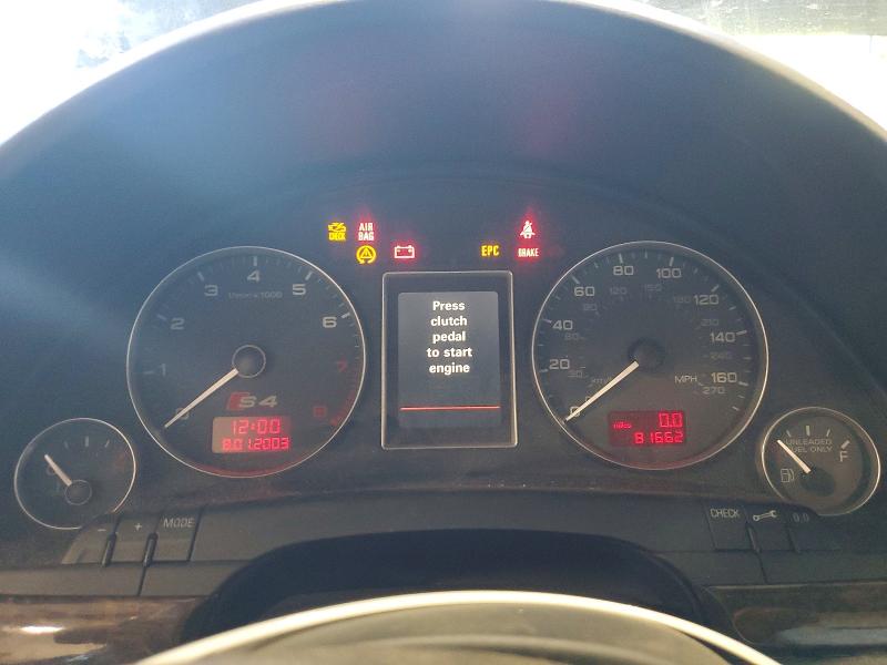 Продаж на аукціоні авто 2005 Audi S4, vin: WAUPL68E75A074734, номер лоту: 60611656