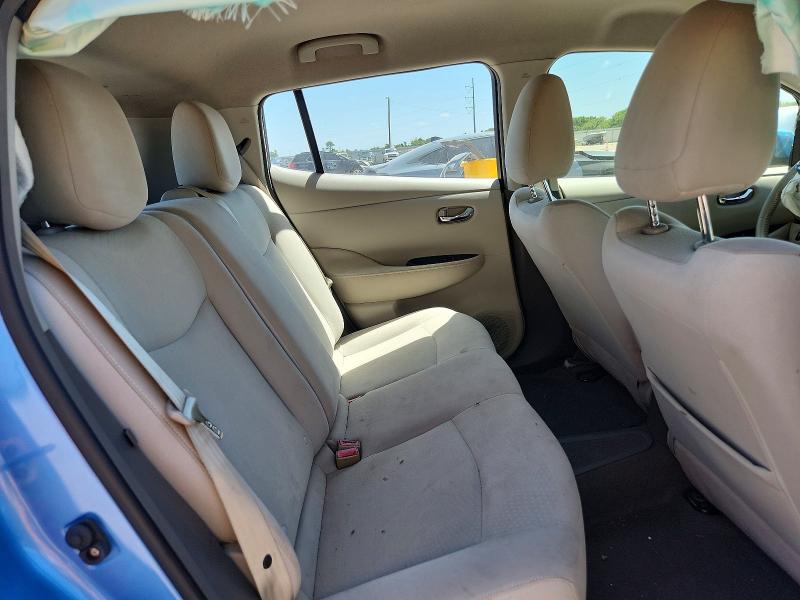 61984576 :رقم المزاد ، JN1AZ0CP8CT021607 vin ، 2012 Nissan Leaf مزاد بيع