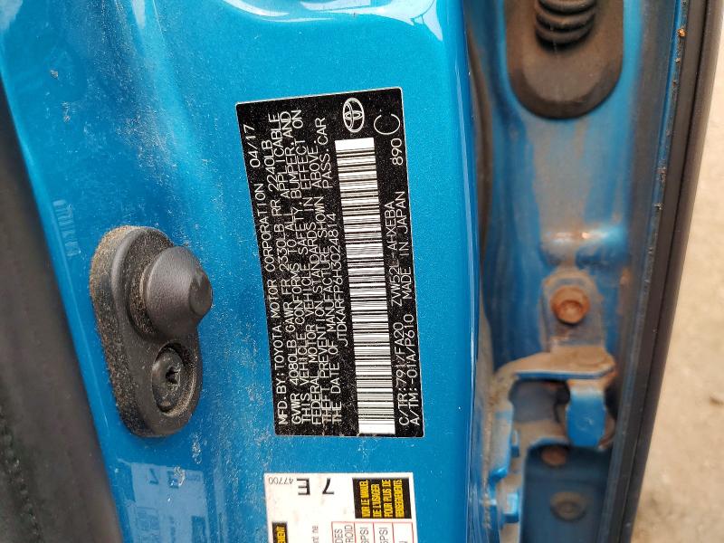 Продаж на аукціоні авто 2017 Toyota Prius Prime, vin: JTDKARFP6H3024814, номер лоту: 60753196