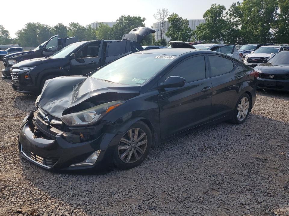 61626566 :رقم المزاد ، KMHDH4AE2FU437796 vin ، 2015 Hyundai Elantra مزاد بيع