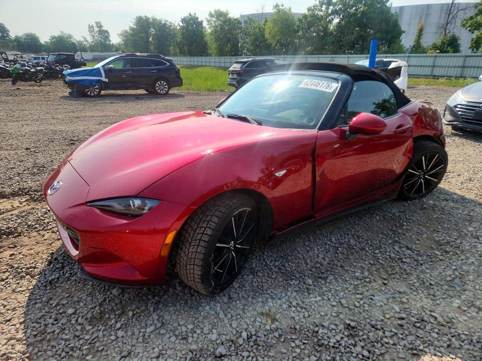 2024 Mazda Mx-5 Miata მანქანა იყიდება აუქციონზე, vin: JM1NDAD73R0604730, აუქციონის ნომერი: 62446176