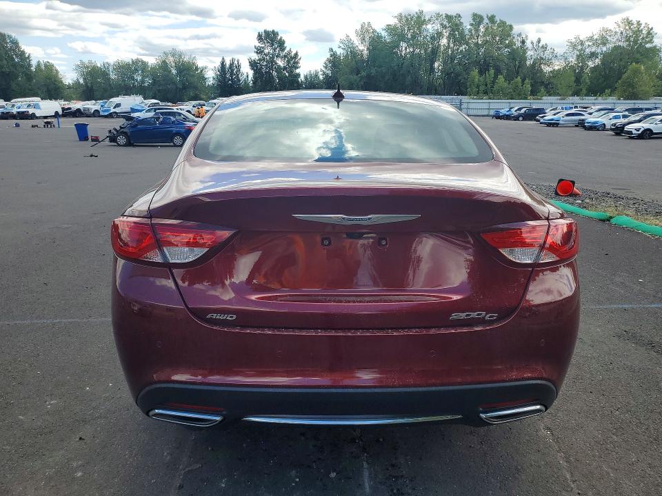 62981956 :رقم المزاد ، 1C3CCCEG7FN551070 vin ، 2015 Chrysler 200 مزاد بيع