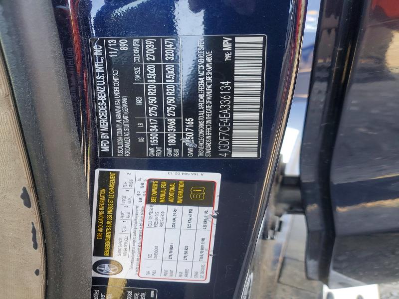 Продажа на аукционе авто 2014 Mercedes-benz Gl, vin: 4JGDF7CE4EA336134, номер лота: 60808996