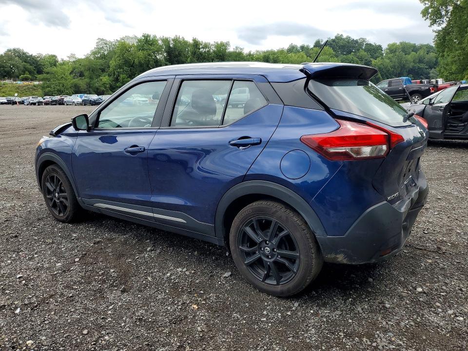 62124516 :رقم المزاد ، 3N1CP5CU9KL491584 vin ، 2019 Nissan Kicks مزاد بيع