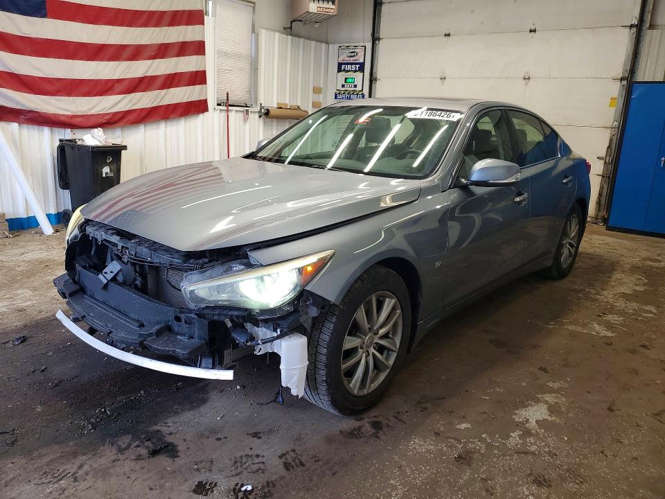 Продаж на аукціоні авто 2014 Infiniti Q50, vin: JN1BV7AR8EM686050, номер лоту: 61186426