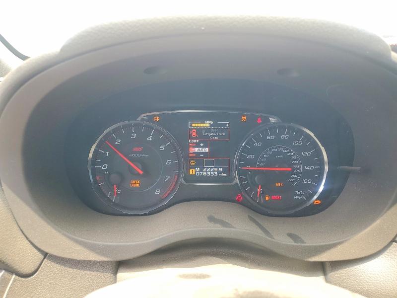 Aukcja sprzedaży 2018 Subaru Wrx, vin: JF1VA2M66J9838274, numer aukcji: 62863256