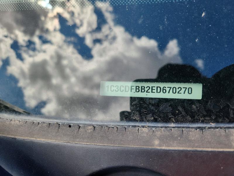Aukcja sprzedaży 2014 Dodge Dart, vin: 1C3CDFBB2ED670270, numer aukcji: 61001766
