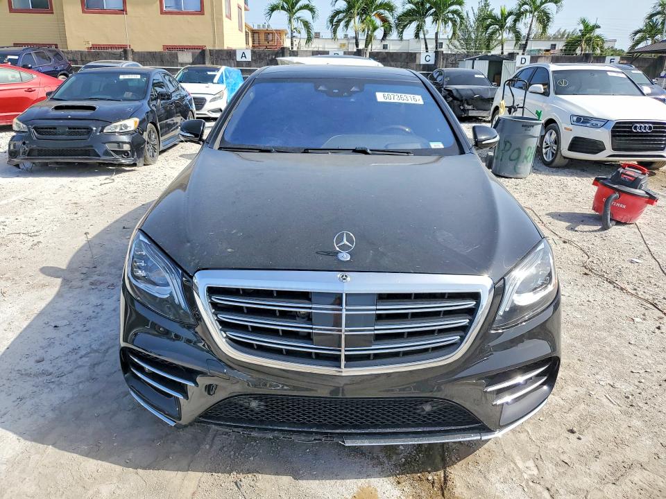 60736316 :رقم المزاد ، WDDUG6GB3JA347234 vin ، 2018 Mercedes-benz S مزاد بيع