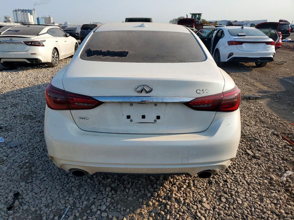 Aukcja sprzedaży 2018 Infiniti Q50, vin: JN1CV7AR9JM280521, numer aukcji: 61016426