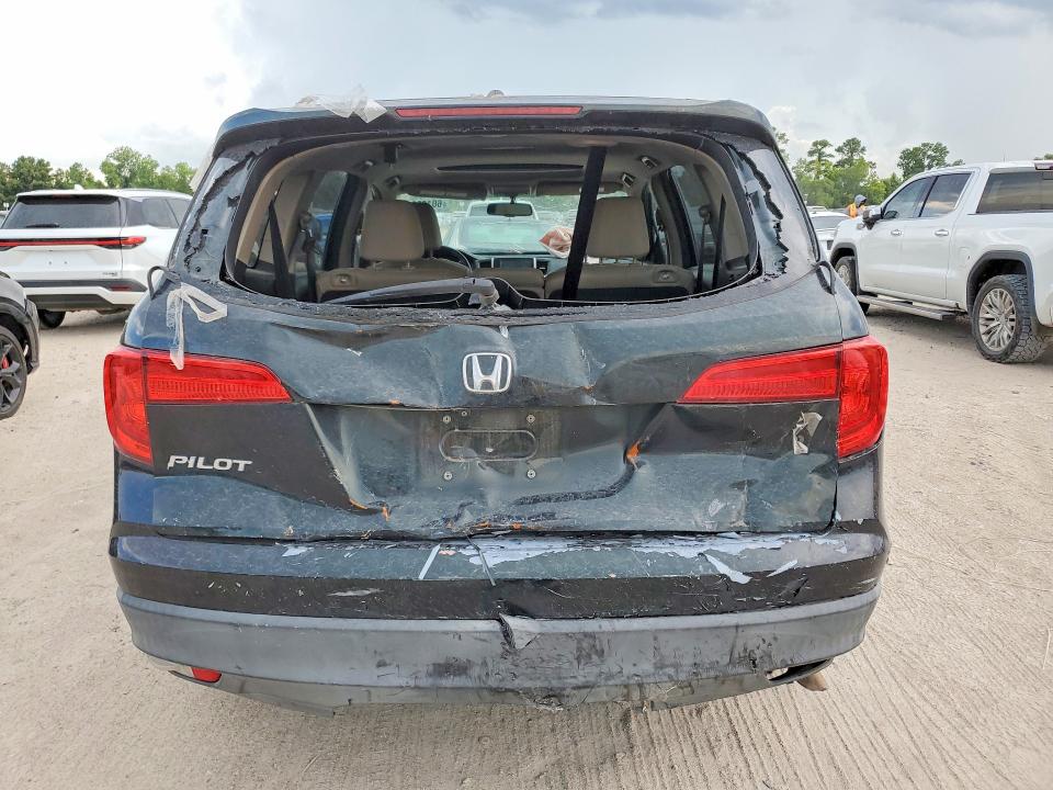 60168636 :رقم المزاد ، 5FNYF5H50HB038002 vin ، 2017 Honda Pilot مزاد بيع