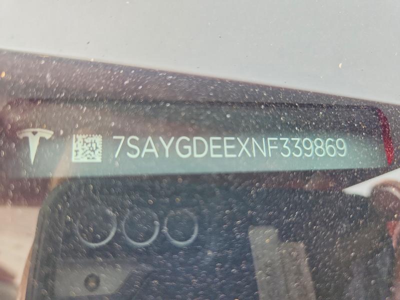 2022 Tesla Model Y მანქანა იყიდება აუქციონზე, vin: 7SAYGDEEXNF339869, აუქციონის ნომერი: 61429046