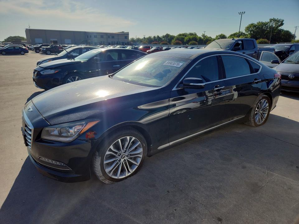 2017 Genesis G80 მანქანა იყიდება აუქციონზე, vin: KMHGN4JE3HU209895, აუქციონის ნომერი: 59903076