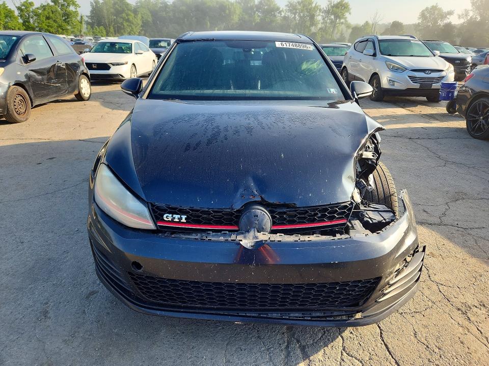 2015 Volkswagen Gti მანქანა იყიდება აუქციონზე, vin: 3VW4T7AU5FM007323, აუქციონის ნომერი: 61748896