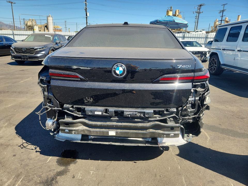 61570716 :رقم المزاد ، WBA23EH01RCR02909 vin ، 2024 Bmw 740 مزاد بيع