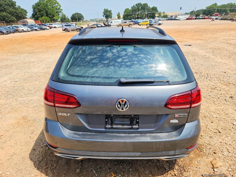 2019 Volkswagen Golf Sportwagen მანქანა იყიდება აუქციონზე, vin: 3VW117AU7KM508409, აუქციონის ნომერი: 62873326