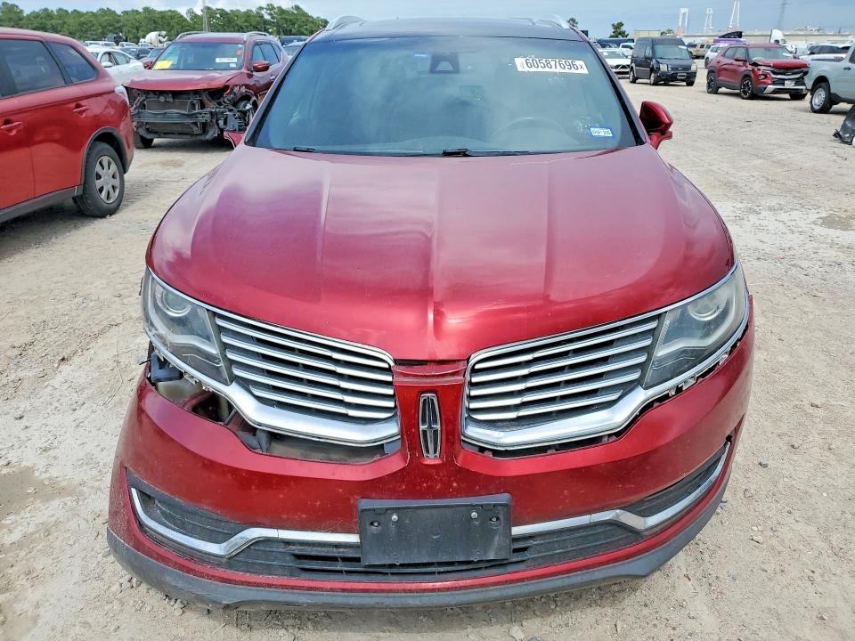 Продажа на аукционе авто 2017 Lincoln Mkx, vin: 2LMPJ6KR6HBL16197, номер лота: 60587696