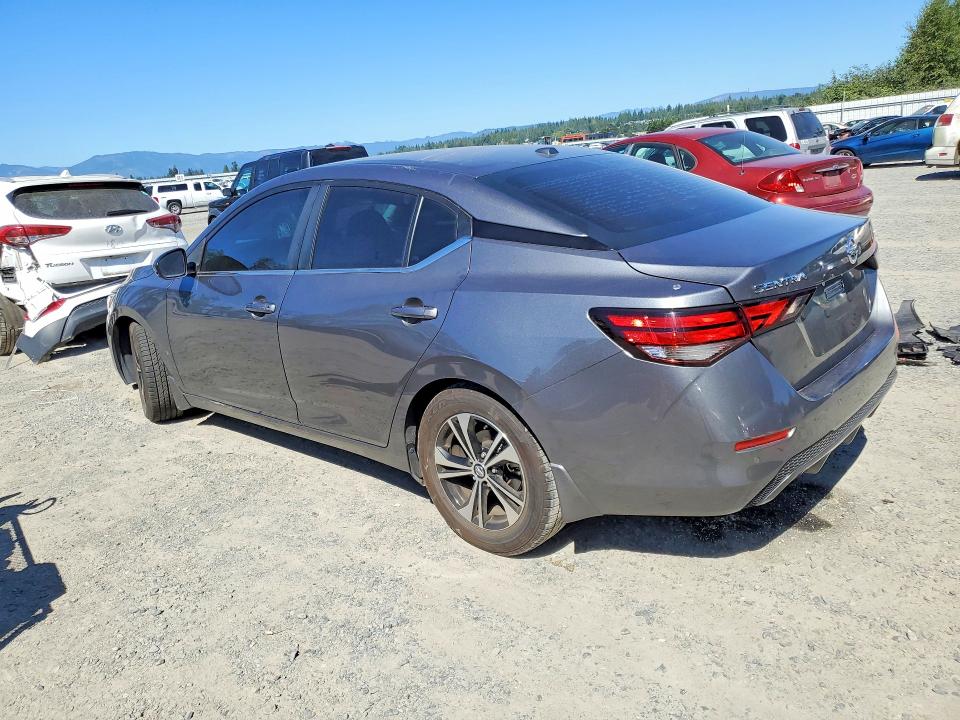 63609226 :رقم المزاد ، 3N1AB8CV5LY297378 vin ، 2020 Nissan Sentra مزاد بيع