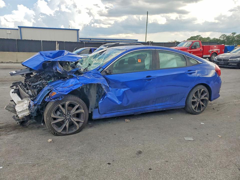 Auction sale of the 2021 Honda Civic, vin: 2HGFC2F80MH533771, lot number: 59915336