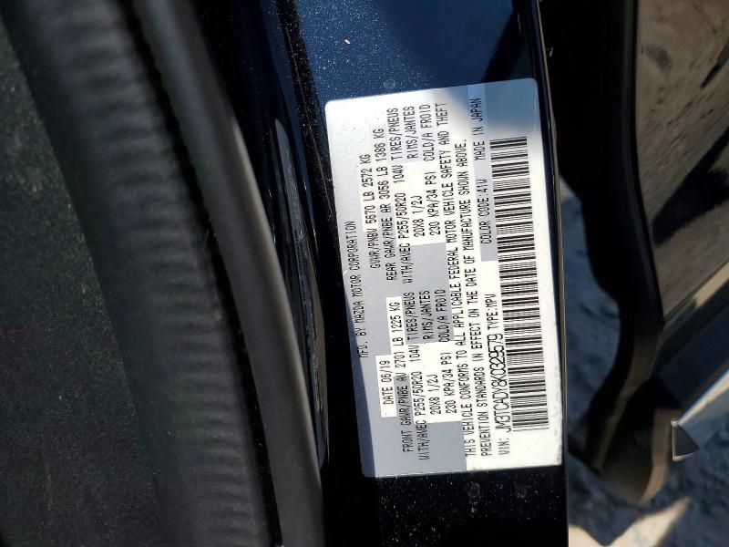 Продаж на аукціоні авто 2019 Mazda Cx-9, vin: JM3TCADY8K0329579, номер лоту: 62748536