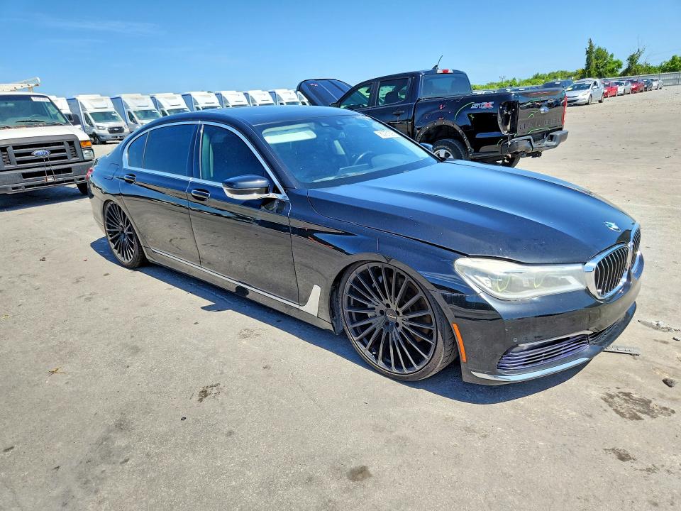 2016 Bmw 750 მანქანა იყიდება აუქციონზე, vin: WBA7F2C57GG419252, აუქციონის ნომერი: 60751596