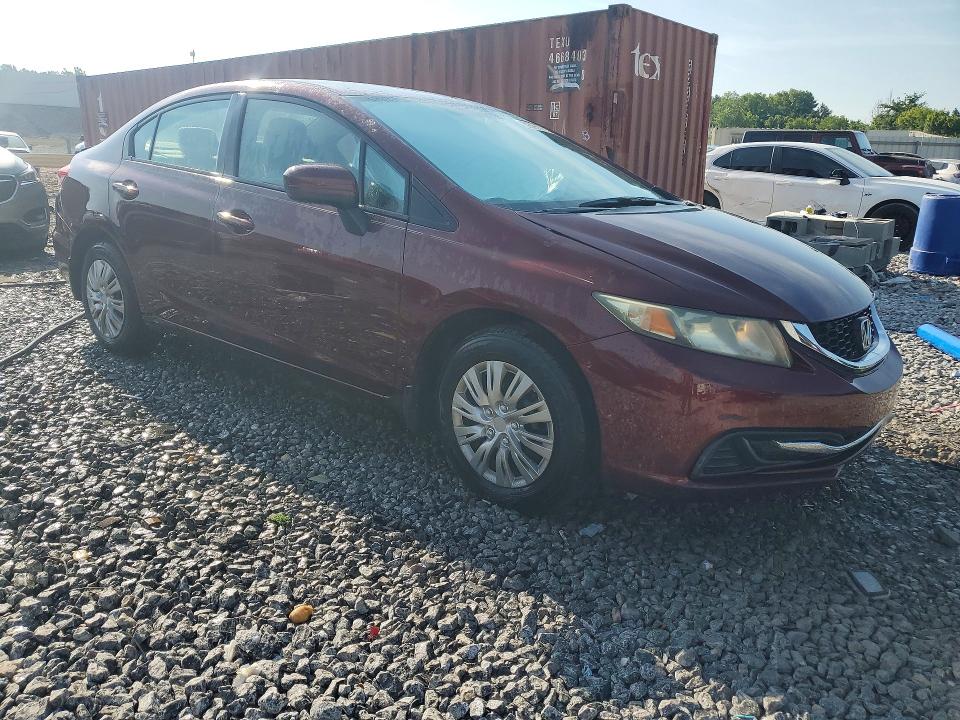 59086436 :رقم المزاد ، 19XFB2F51FE095980 vin ، 2015 Honda Civic مزاد بيع