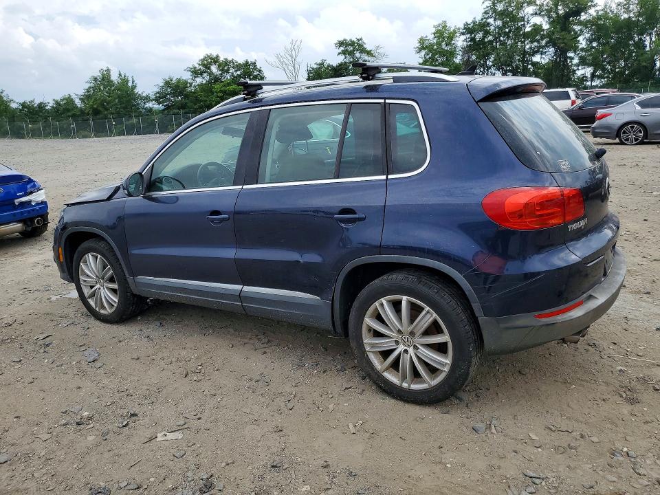 Aukcja sprzedaży 2012 Volkswagen Tiguan, vin: WVGBV7AX7CW530669, numer aukcji: 62452316