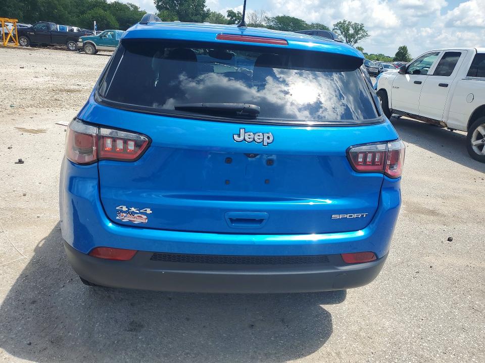 2018 Jeep Compass მანქანა იყიდება აუქციონზე, vin: 3C4NJDAB3JT373161, აუქციონის ნომერი: 59789726