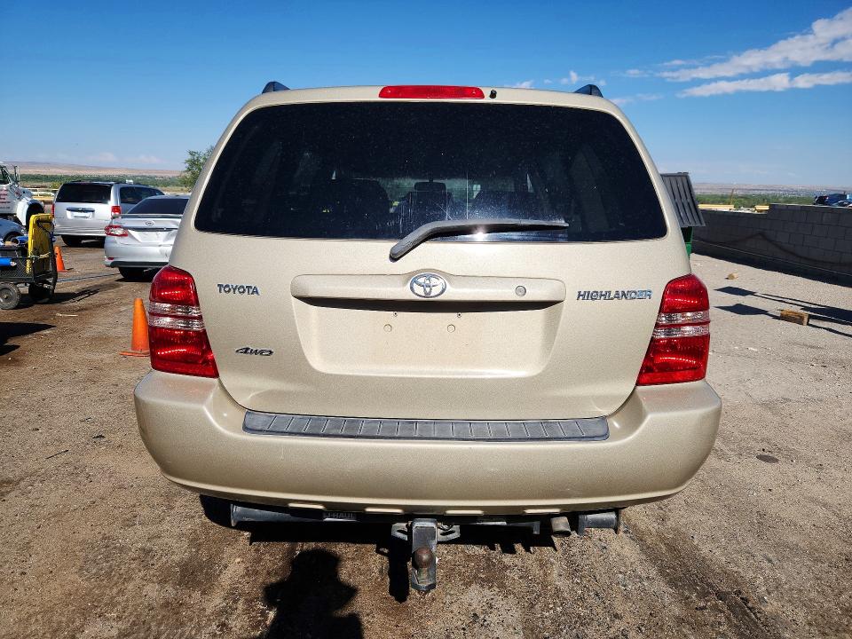 Продаж на аукціоні авто 2001 Toyota Highlander, vin: JTEHD21A910002210, номер лоту: 60991346