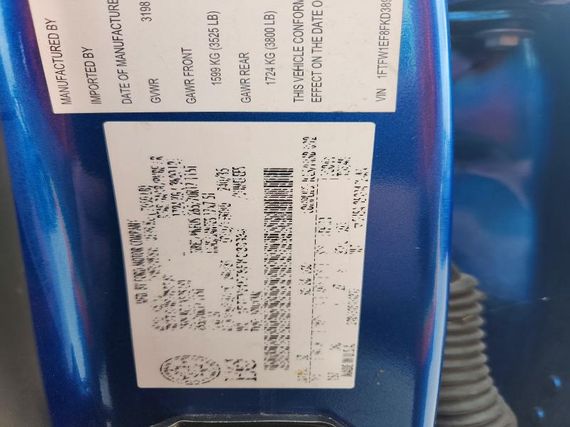 2015 Ford F150 მანქანა იყიდება აუქციონზე, vin: 1FTFW1EF8FKD38934, აუქციონის ნომერი: 61579706