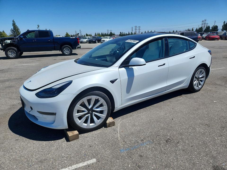 Aukcja sprzedaży 2022 Tesla Model 3, vin: 5YJ3E1EB4NF135991, numer aukcji: 60502966