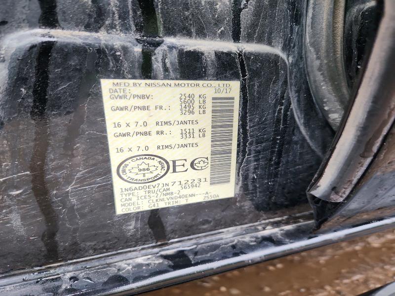 Aukcja sprzedaży 2018 Nissan Frontier, vin: 1N6AD0EV7JN712231, numer aukcji: 61227556