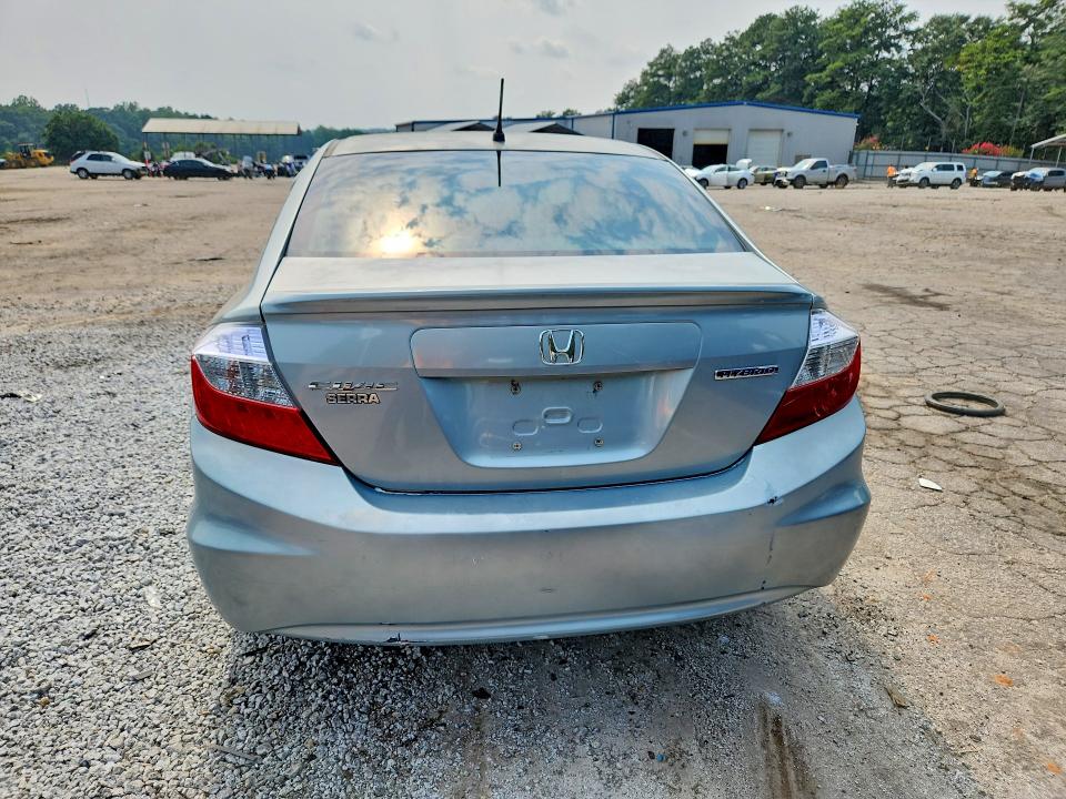 63139446 :رقم المزاد ، JHMFB4F22CS001288 vin ، 2012 Honda Civic مزاد بيع