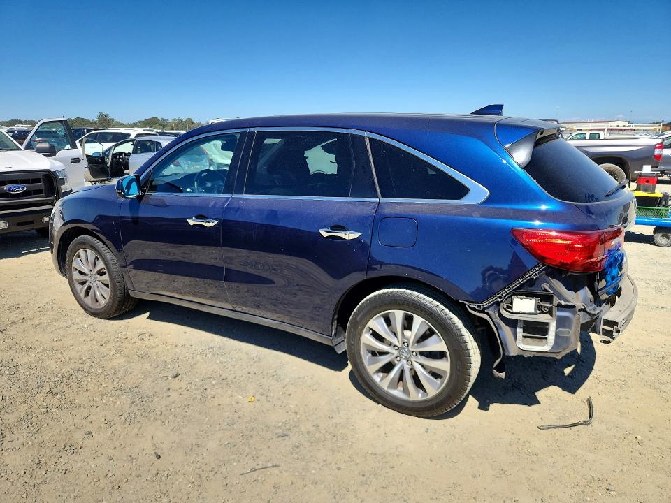 Продажа на аукционе авто 2015 Acura Mdx, vin: 5FRYD4H44FB020766, номер лота: 62529036