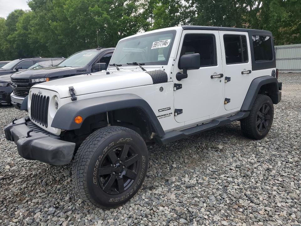 Продаж на аукціоні авто 2016 Jeep Wrangler Unlimited, vin: 1C4BJWDG2GL133173, номер лоту: 59177146