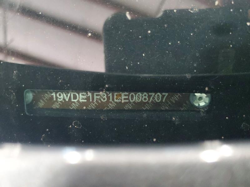 60463456 :رقم المزاد ، 19VDE1F31EE008707 vin ، 2014 Acura Ilx مزاد بيع