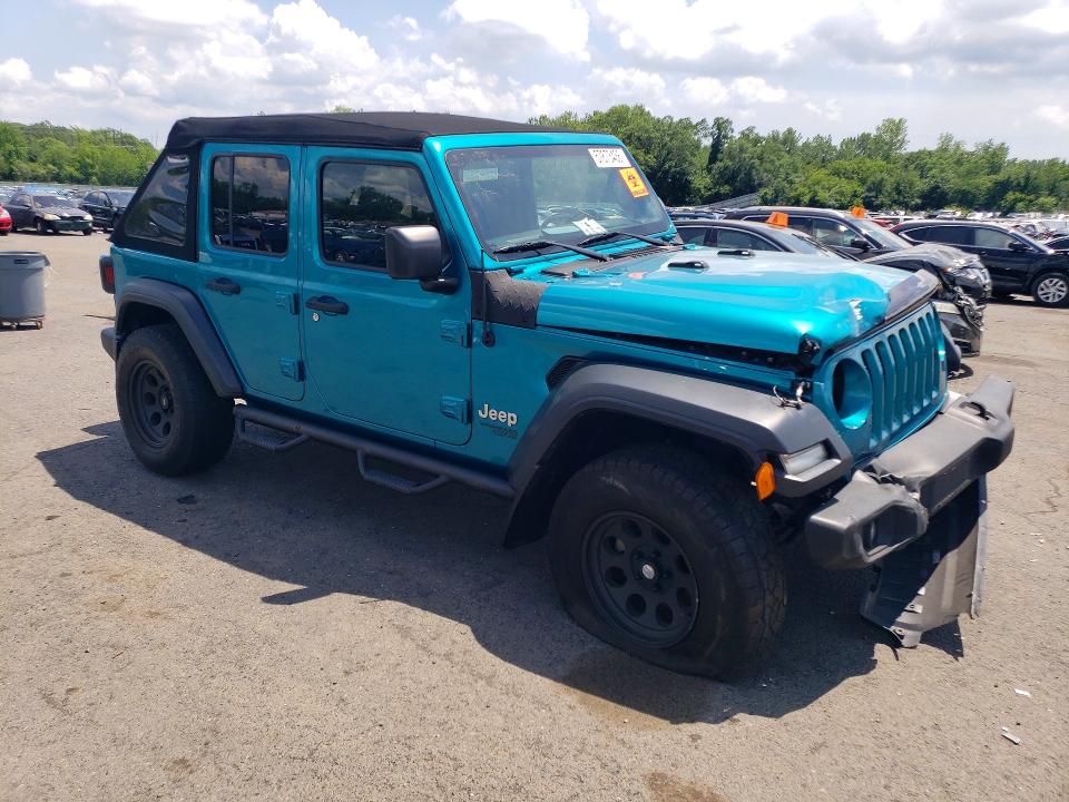 2019 Jeep Wrangler Unlimited მანქანა იყიდება აუქციონზე, vin: 1C4HJXDG9KW597990, აუქციონის ნომერი: 57873436
