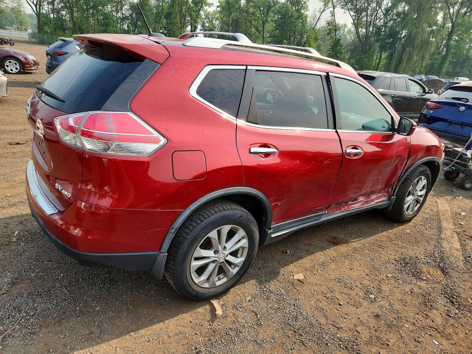 Продажа на аукционе авто 2015 Nissan Rogue, vin: KNMAT2MV6FP538182, номер лота: 61341106
