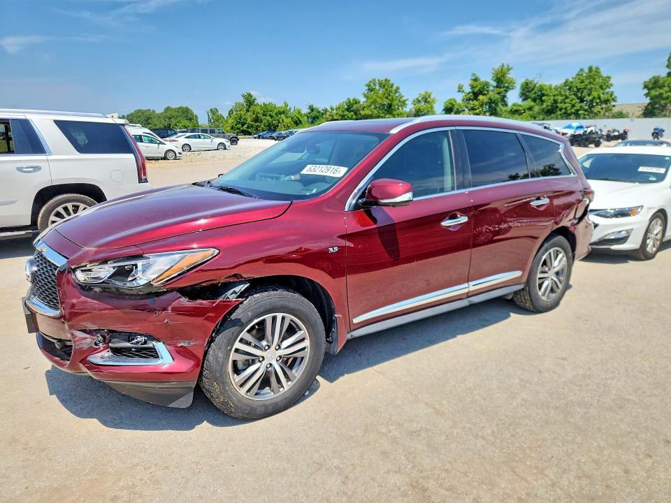 63212916 :رقم المزاد ، 5N1DL0MM4KC535271 vin ، 2019 Infiniti Qx60 مزاد بيع