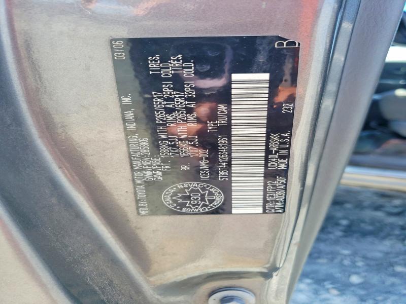 Продажа на аукционе авто 2006 Toyota Tundra, vin: 5TBBT44126S481961, номер лота: 61390686