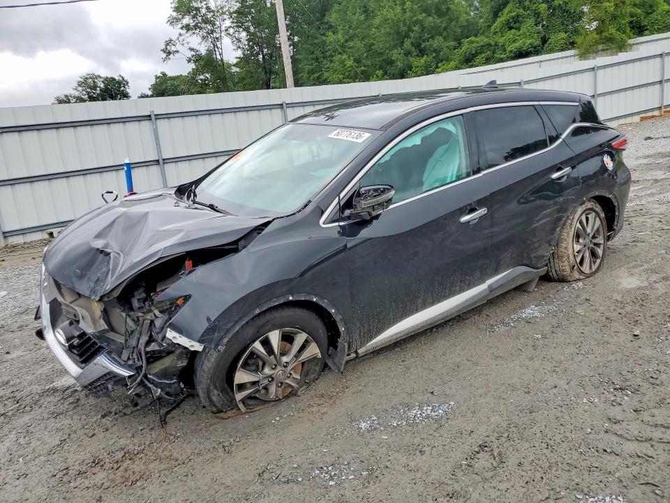 60776136 :رقم المزاد ، 5N1AZ2MH0HN147161 vin ، 2017 Nissan Murano مزاد بيع