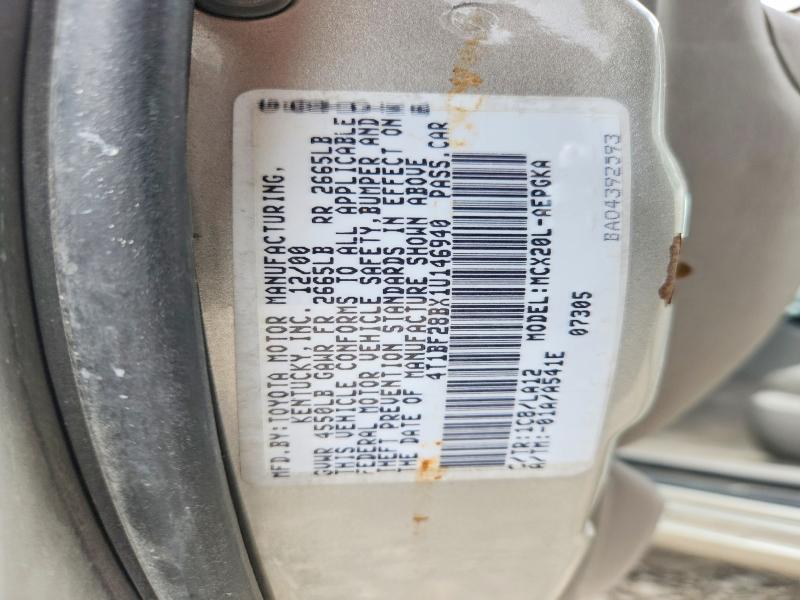 63170856 :رقم المزاد ، 4T1BF28BX1U146940 vin ، 2001 Toyota Avalon مزاد بيع