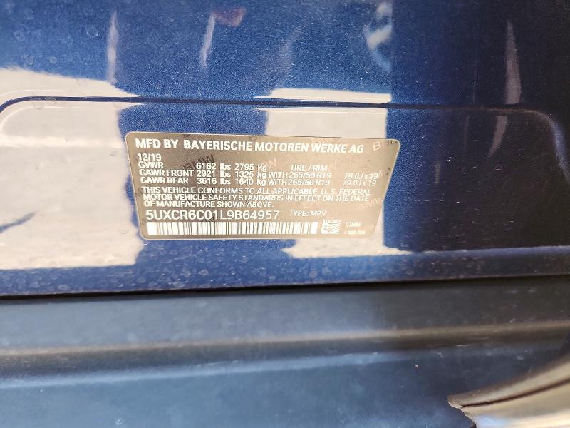 Aukcja sprzedaży 2020 Bmw X5, vin: 5UXCR6C01L9B64957, numer aukcji: 59889816
