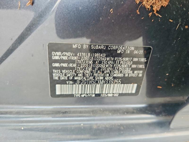 Продажа на аукционе авто 2021 Subaru Crosstrek, vin: JF2GTHSCXMH339255, номер лота: 59228816