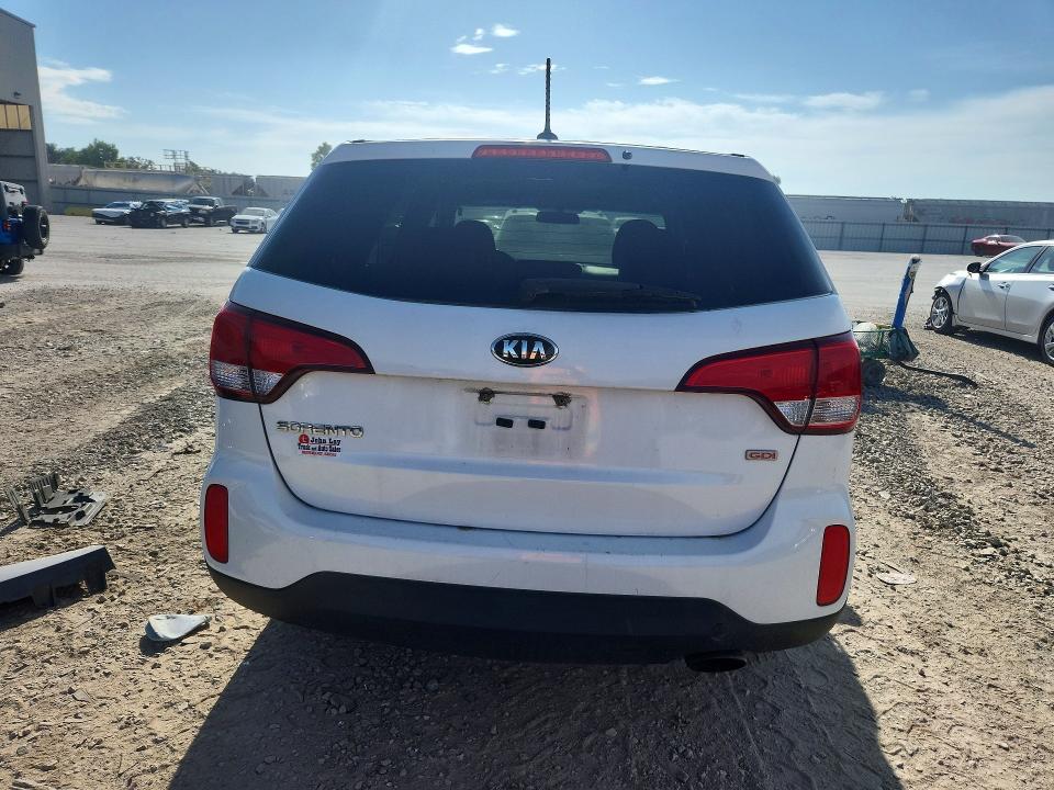 2015 Kia Sorento მანქანა იყიდება აუქციონზე, vin: 5XYKT3A66FG653424, აუქციონის ნომერი: 59535986