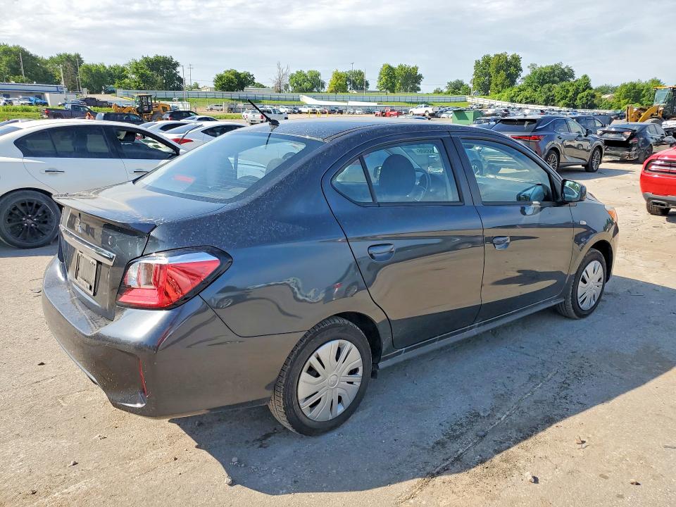 2024 Mitsubishi Mirage მანქანა იყიდება აუქციონზე, vin: ML32FUFJ6RHF13823, აუქციონის ნომერი: 60458506