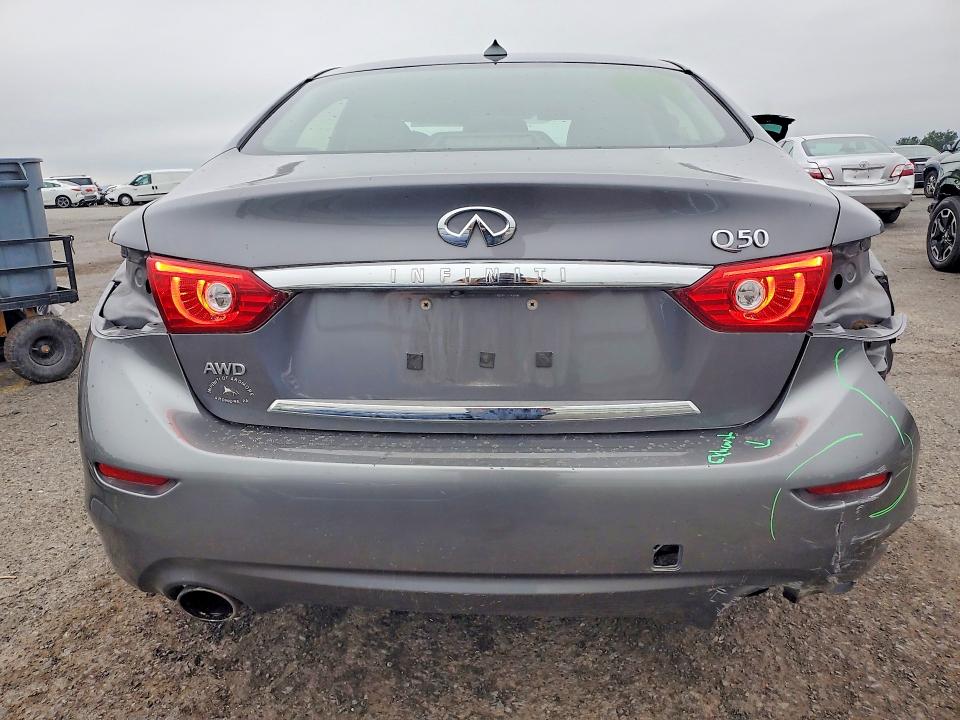 2014 Infiniti Q50 მანქანა იყიდება აუქციონზე, vin: JN1BV7AR8EM701114, აუქციონის ნომერი: 61484176