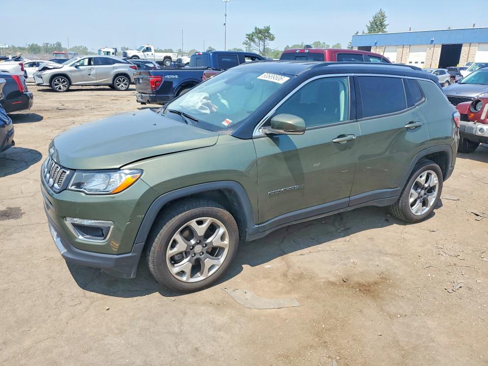 2019 Jeep Compass მანქანა იყიდება აუქციონზე, vin: 3C4NJDCB4KT826511, აუქციონის ნომერი: 60689506