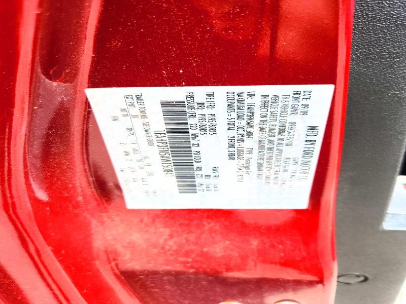 60888276 :رقم المزاد ، 1FAHP3FN5AW150841 vin ، 2010 Ford Focus مزاد بيع