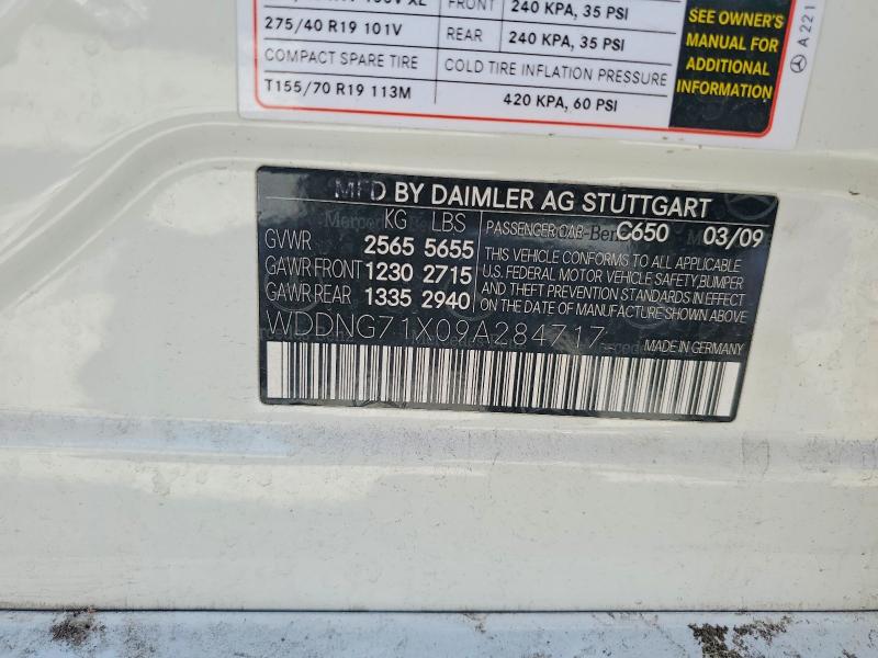 Продажа на аукционе авто 2009 Mercedes-benz S, vin: WDDNG71X09A284717, номер лота: 60221796