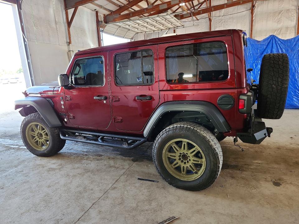 2021 Jeep Wrangler Unlimited მანქანა იყიდება აუქციონზე, vin: 1C4HJXDM2MW698037, აუქციონის ნომერი: 59258356